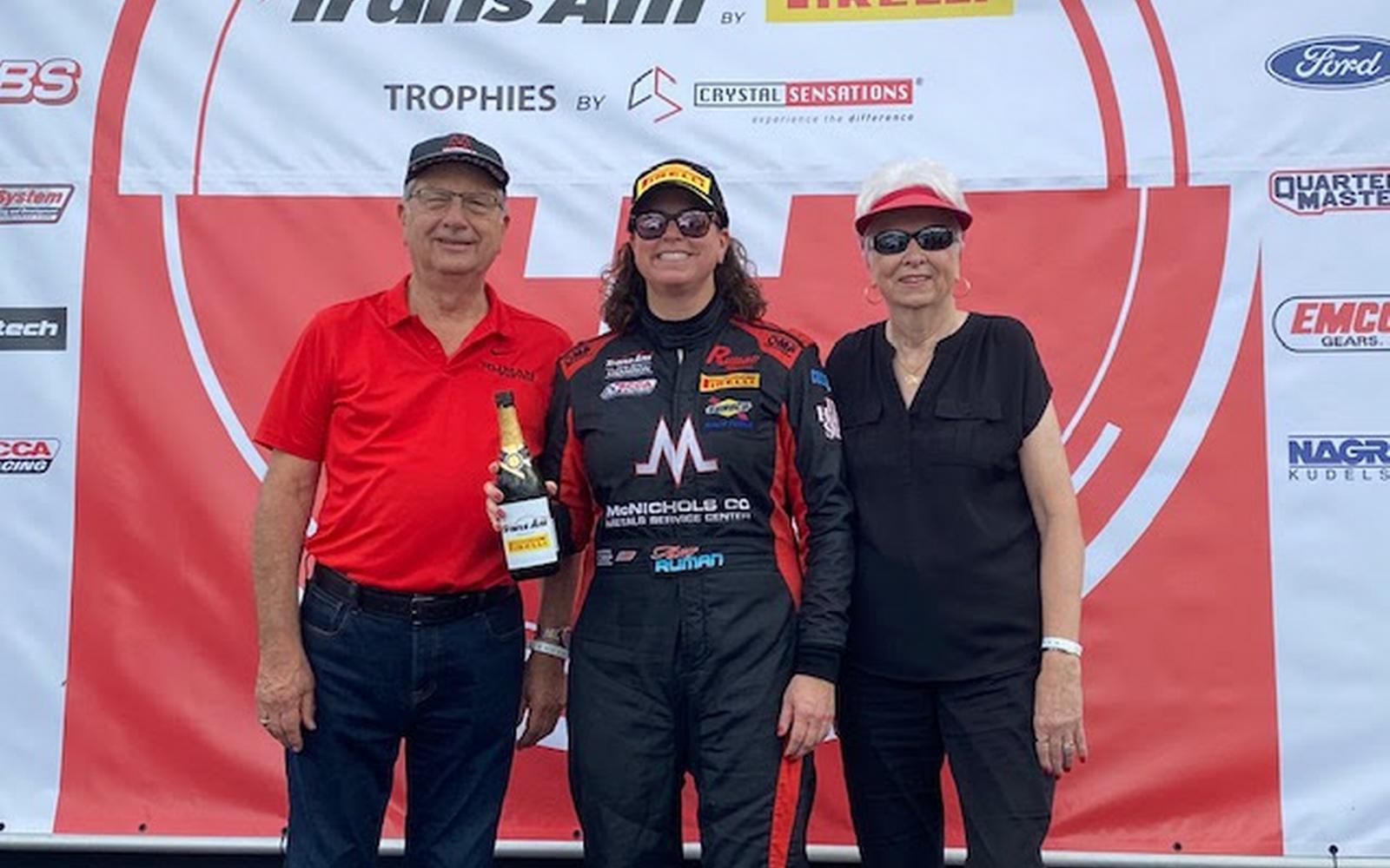 Third and Fourth Place Finishes for Ruman at Trans Am VIR Double